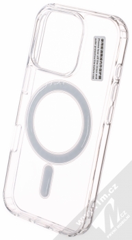 1Mcz MagSilicone TPU ochranný kryt s MagSafe pro Apple iPhone 16 Pro průhledná (transparent)