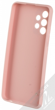 1Mcz Matt Skinny TPU ochranný silikonový kryt pro Samsung Galaxy A32 světle růžová (powder pink) zepředu