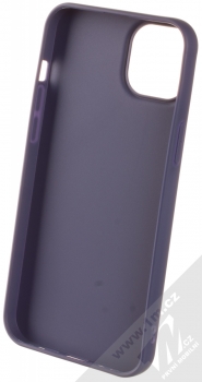 1Mcz Matt TPU ochranný silikonový kryt pro Apple iPhone 14 Plus tmavě modrá (dark blue) zepředu