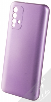 1Mcz Metallic TPU ochranný kryt pro Xiaomi Redmi 9T fialová (violet)