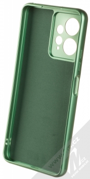 1Mcz Metallic TPU ochranný kryt pro Xiaomi Redmi Note 12 4G zelená (green) zepředu