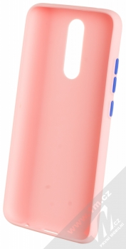 1Mcz Solid TPU ochranný kryt pro Xiaomi Redmi 8 světle růžová (light pink) zepředu