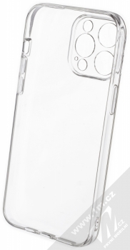 1Mcz Thick Skinny TPU ochranný kryt pro Apple iPhone 15 Pro Max průhledná (transparent) zepředu