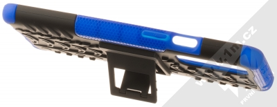 1Mcz Tread Stand odolný ochranný kryt se stojánkem pro OnePlus 9 modrá černá (blue black) stojánek