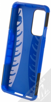 1Mcz Tread Stand odolný ochranný kryt se stojánkem pro OnePlus 9 modrá černá (blue black) zepředu