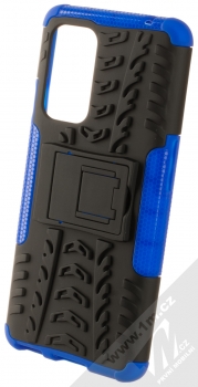 1Mcz Tread Stand odolný ochranný kryt se stojánkem pro OnePlus 9 modrá černá (blue black)