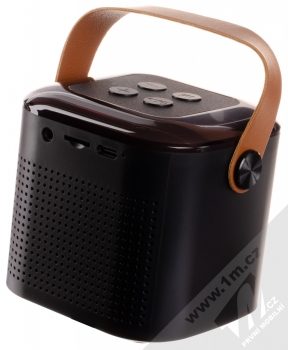 1Mcz WS-Y1 Bluetooth karaoke set mikrofon a reproduktor černá (black) reproduktor zezadu