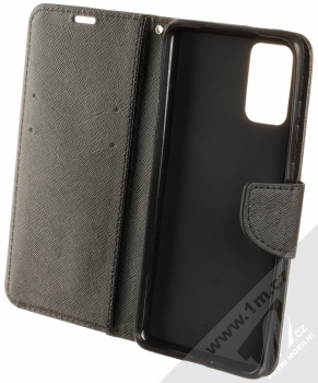 Forcell Fancy Book flipové pouzdro pro Samsung Galaxy S20 Plus černá (black) otevřené