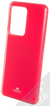 Goospery Jelly Case TPU ochranný silikonový kryt pro Samsung Galaxy S20 Ultra sytě růžová (hot pink)