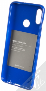 Goospery Jelly Case TPU ochranný silikonový kryt pro Huawei P Smart (2019) tmavě modrá (dark blue) zepředu