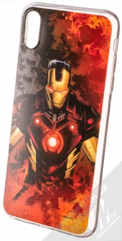 Marvel Iron Man 003 TPU ochranný silikonový kryt s motivem pro Apple iPhone XS Max oranžová (orange)