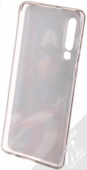 Marvel Kapitán Amerika 022 TPU ochranný silikonový kryt s motivem pro Huawei P30 vícebarevné (multicolored) zepředu