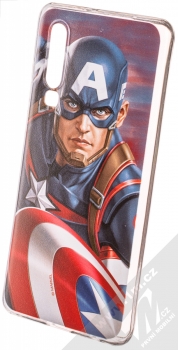 Marvel Kapitán Amerika 022 TPU ochranný silikonový kryt s motivem pro Huawei P30 vícebarevné (multicolored)