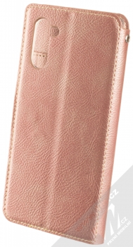 Molan Cano Issue Diary flipové pouzdro pro Samsung Galaxy Note 10 růžově zlatá (rose gold) zezadu