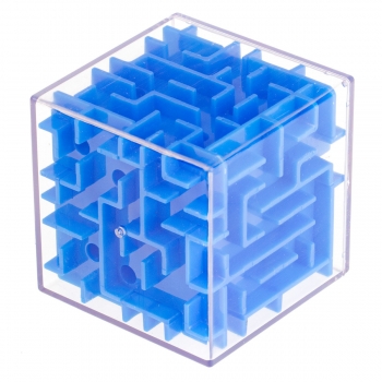 1Mcz 3D kostka labyrint Cube Run 7109 modrá (blue)