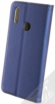 Sligo Smart Magnet flipové pouzdro pro Huawei P Smart (2019) tmavě modrá (dark blue) zezadu