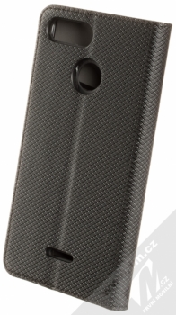 Sligo Smart Magnet flipové pouzdro pro Xiaomi Redmi 6 černá (black) zezadu