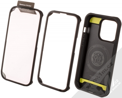 Spigen Geo Armor 360 Mag MagSafe odolný ochranný kryt pro Apple iPhone 14 Pro černá (black)