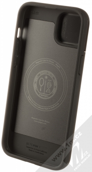 Spigen Optik Armor Mag MagSafe odolný ochranný kryt pro Apple iPhone 14 Plus černá (black) zepředu