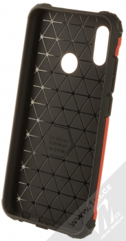 1Mcz Armor odolný ochranný kryt pro Honor 10 Lite šípkově červená černá (rosehip red black) zepředu