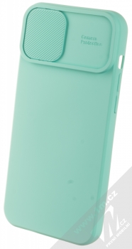 1Mcz CamShield Soft ochranný kryt pro Apple iPhone 14 Plus mátově zelená (mint green)