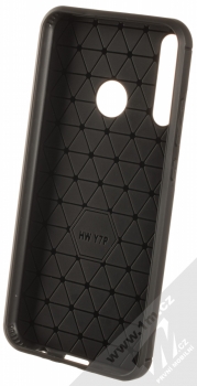 1Mcz Carbon TPU ochranný kryt pro Huawei P40 Lite E černá (black) zepředu