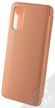 1Mcz Clear View flipové pouzdro pro Samsung Galaxy A13 5G růžová (pink) zezadu