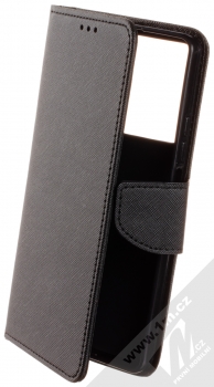 1Mcz Fancy Book flipové pouzdro pro Xiaomi Redmi Note 13 5G černá (black)