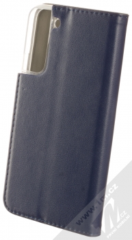 1Mcz Magnetic Book flipové pouzdro pro Samsung Galaxy S22 Plus tmavě modrá (dark blue) zezadu