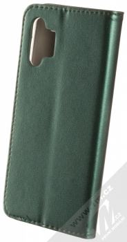 1Mcz Magnetic Book flipové pouzdro pro Samsung Galaxy A32 tmavě zelená (dark green) zezadu