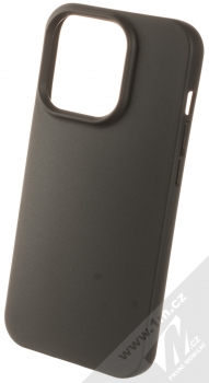 1Mcz Matt TPU ochranný silikonový kryt pro Apple iPhone 14 Pro černá (black)