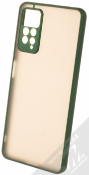 1Mcz Solid Bumper ochranný kryt pro Xiaomi Redmi Note 11 Pro 4G (Global version), Redmi Note 11 Pro 5G (Global version) tmavě zelená (dark green)