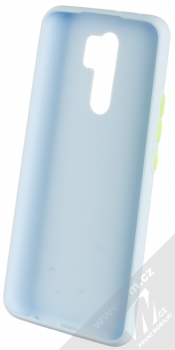 1Mcz Solid TPU ochranný kryt pro Xiaomi Redmi 9 světle modrá (light blue) zepředu