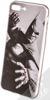 DC Comics Batman 019 TPU ochranný silikonový kryt s motivem pro Apple iPhone 7 Plus, iPhone 8 Plus šedá (grey)