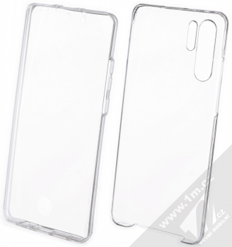 Forcell 360 Full Cover sada ochranných krytů pro Huawei P30 Pro průhledná (transparent)