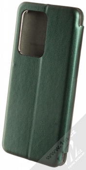 Forcell Elegance Book flipové pouzdro pro Samsung Galaxy S20 Ultra tmavě zelená (dark green) zezadu