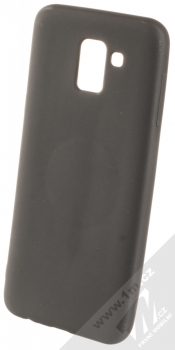 Forcell Soft Magnet Case TPU ochranný kryt podporující magnetické držáky pro Samsung Galaxy J6 (2018) černá (black)