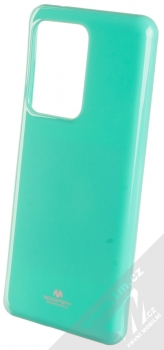 Goospery Jelly Case TPU ochranný silikonový kryt pro Samsung Galaxy S20 Ultra mátově zelená (mint green)