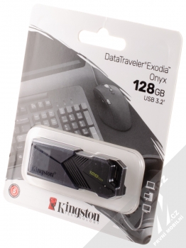 Kingston DataTraveler Exodia Onyx DTXON 128GB USB 3.2 Flash disk černá (black) krabička