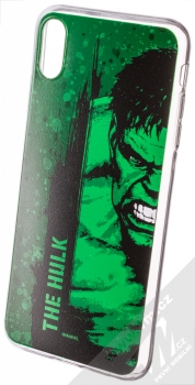 Marvel Hulk 001 TPU ochranný silikonový kryt s motivem pro Apple iPhone XS Max zelená (green)