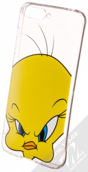 Warner Bros Looney Tunes Tweety 002 TPU ochranný silikonový kryt s motivem pro Huawei Y6 (2018) průhledná (transparent)