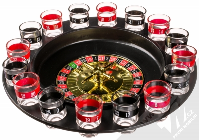 1Mcz Alkoholová ruleta černá červená (black red)