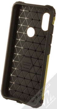 1Mcz Armor odolný ochranný kryt pro Xiaomi Redmi Note 6 Pro zlatá černá (gold black) zepředu