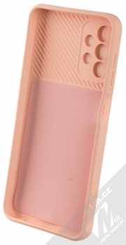 1Mcz CamShield Soft ochranný kryt pro Samsung Galaxy A13 4G lososově růžová (salmon pink) zepředu