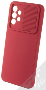 1Mcz CamShield Soft ochranný kryt pro Samsung Galaxy A13 4G třešňově červená (cherry red) otevřené