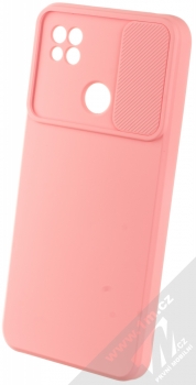 1Mcz CamShield Soft ochranný kryt pro Xiaomi Redmi 9C, Redmi 10A světle růžová (light pink) otevřené