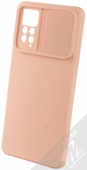 1Mcz CamShield Soft ochranný kryt pro Xiaomi Redmi Note 11 Pro 4G (Global version), Redmi Note 11 Pro 5G (Global version) lososově růžová (salmon pink) otevřené