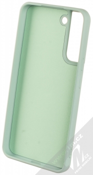 1Mcz Grip Ring B-Skinny ochranný kryt s držákem na prst pro Samsung Galaxy S22 Plus 5G mátově zelená (mint green) zepředu