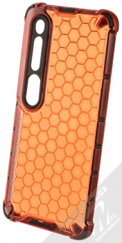 1Mcz Hybrid Honeycomb odolný ochranný kryt pro Xiaomi Mi 10 červená (red)