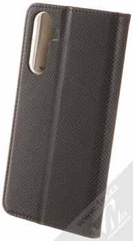 1Mcz Magnet Book flipové pouzdro pro Samsung Galaxy A25 5G černá (black) zezadu